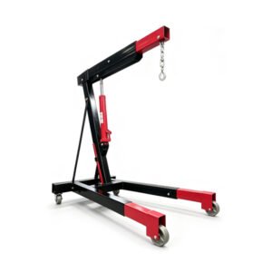 Shop Crane 3 Ton Folding Air Hydraulic Engine Hoist Engine Lifting Crane