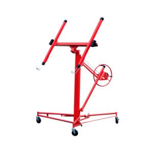 OEM 11ft Lift for Ceiling Installation One Person Operation 150lbs Capacity Drywall Lift Panel Lift Hoist