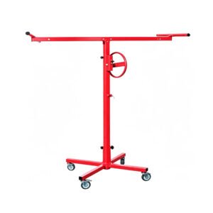 Iron Drywall Lifter Rolling Version Construction Roller Lockable Tool Drywall Plate Lift and Panel Hoist