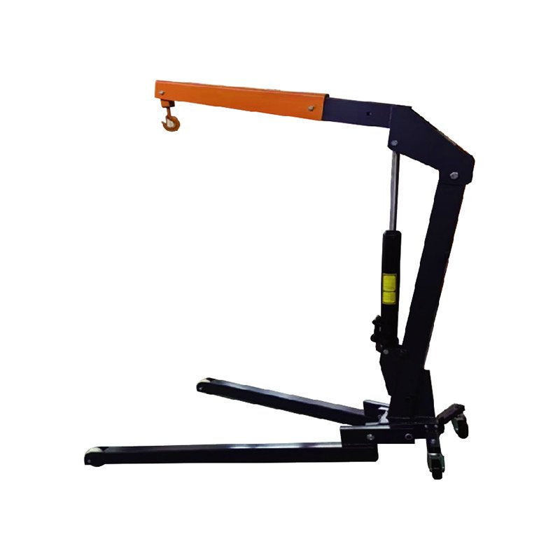 Heavy Duty Hydraulic Engine Hoist Mobile Folding Shop Crane - Image 4