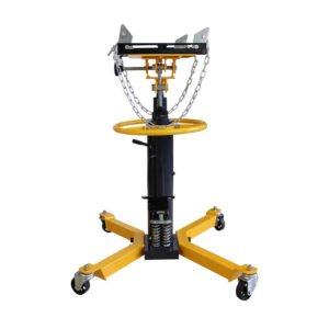 Hot Sales Gearbox Transmission Jack Stand Lifter HLCWDP0.6TWPT Double Pumps Hydraulic