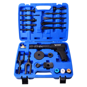 Professional Vibration Impact Pneumatic Hammer Chisel Screw Loosener Tool Sets