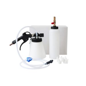 0.75L Car Brake Bleeder Hydraulic Pumping Fluid Pump Kit Oil Change Purge Tank Tubes Repair Tool