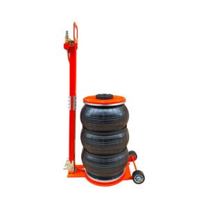 3 Ton Triple Bag Pneumatic Air Jack Rolling High Capacity Quick Lift Portable