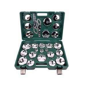 27PCS Car Repair Tool Chrome Vanadium Steel Cup Disassembly Kit Car Repair Oil Filter Wrench