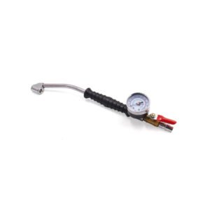 Durable Swing Handle With Barometer Fast Tire Bar Pressure Inflator