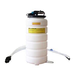 16.3L Manual & Pneumatic Oil Extractor Pump, Vacuum Suction Machine for Auto Oil, Coolant & Fuel Replacement
