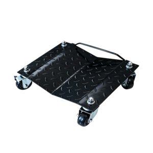 Heavy Duty Hydraulic Steel Car Wheel Dolly with Brakes for Moving Vehicles