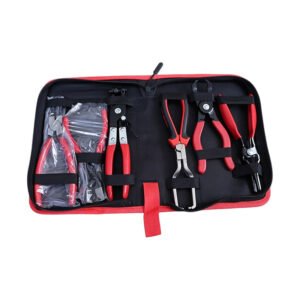 Auto repair pliers, straight tube bundle pliers, oil pipe separation pliers, car round nail screwdriver 6PC tool set for